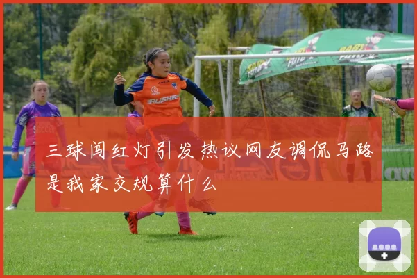 三球闯红灯引发热议网友调侃马路是我家交规算什么